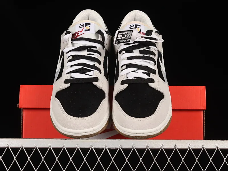 All categories Nk SB Dunk series Nk SB Dunk Low low-top sneakers Nk SB Dunk Low "85" gray and white double hook SB low-top sports and leisure sneakers DD9457-102